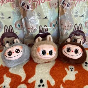 Labubu Face Keychain